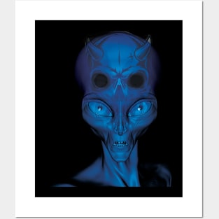 aliens exist sci fi Posters and Art